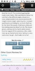 Reviews about escort with phone number 7273330341