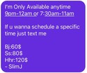 Reviews about escort with phone number 2672891460