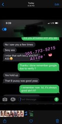Reviews about escort with phone number 3057735215