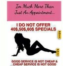 Reviews about escort with phone number 7273006115