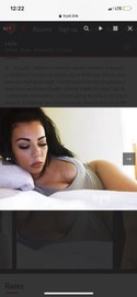 Reviews about escort with phone number 7169920712