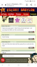 Reviews about escort with phone number 2677537435