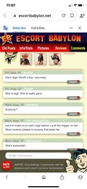 Reviews about escort with phone number 8172102805
