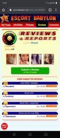 Reviews about escort with phone number 4805240717